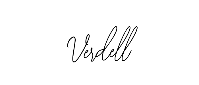 Make a beautiful signature design for name Verdell. Use this online signature maker to create a handwritten signature for free. Verdell signature style 12 images and pictures png