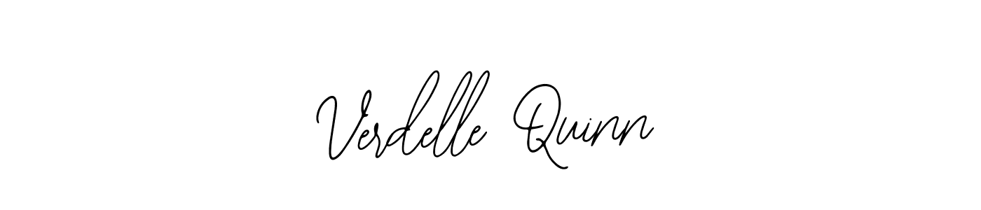 Create a beautiful signature design for name Verdelle Quinn. With this signature (Bearetta-2O07w) fonts, you can make a handwritten signature for free. Verdelle Quinn signature style 12 images and pictures png