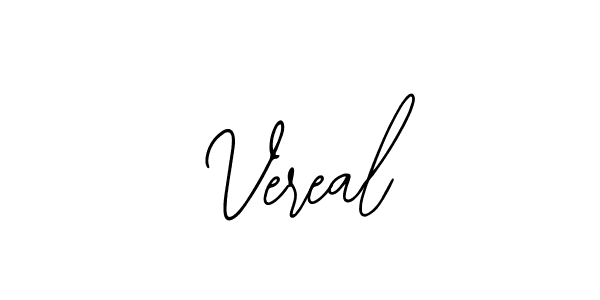 Vereal stylish signature style. Best Handwritten Sign (Bearetta-2O07w) for my name. Handwritten Signature Collection Ideas for my name Vereal. Vereal signature style 12 images and pictures png