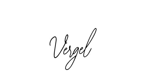 Similarly Bearetta-2O07w is the best handwritten signature design. Signature creator online .You can use it as an online autograph creator for name Vergel. Vergel signature style 12 images and pictures png