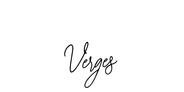 Verges stylish signature style. Best Handwritten Sign (Bearetta-2O07w) for my name. Handwritten Signature Collection Ideas for my name Verges. Verges signature style 12 images and pictures png