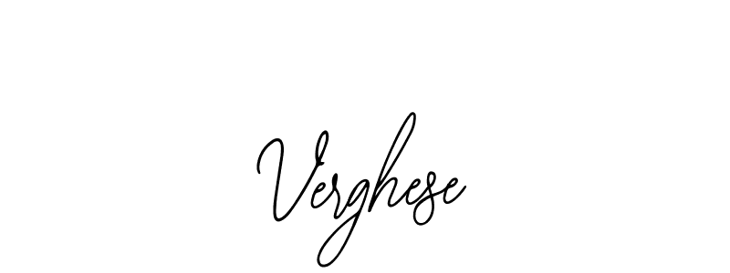 Verghese stylish signature style. Best Handwritten Sign (Bearetta-2O07w) for my name. Handwritten Signature Collection Ideas for my name Verghese. Verghese signature style 12 images and pictures png