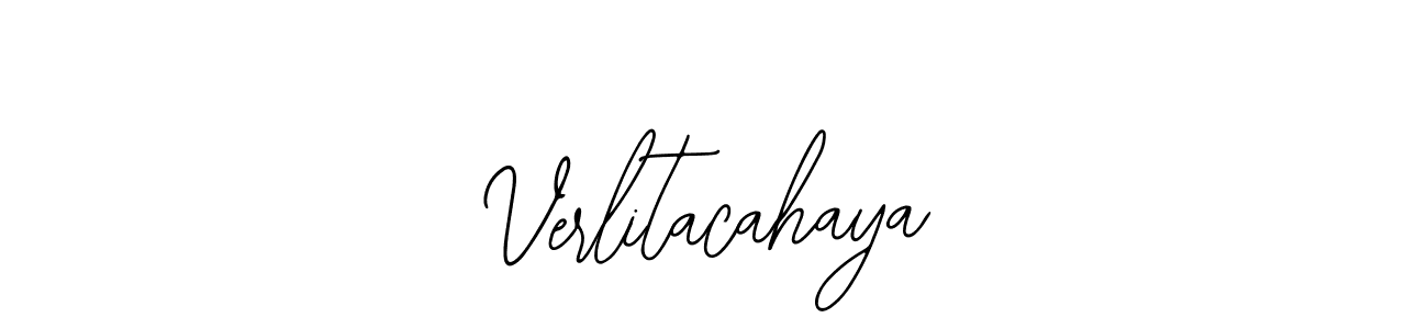 Make a beautiful signature design for name Verlitacahaya. With this signature (Bearetta-2O07w) style, you can create a handwritten signature for free. Verlitacahaya signature style 12 images and pictures png