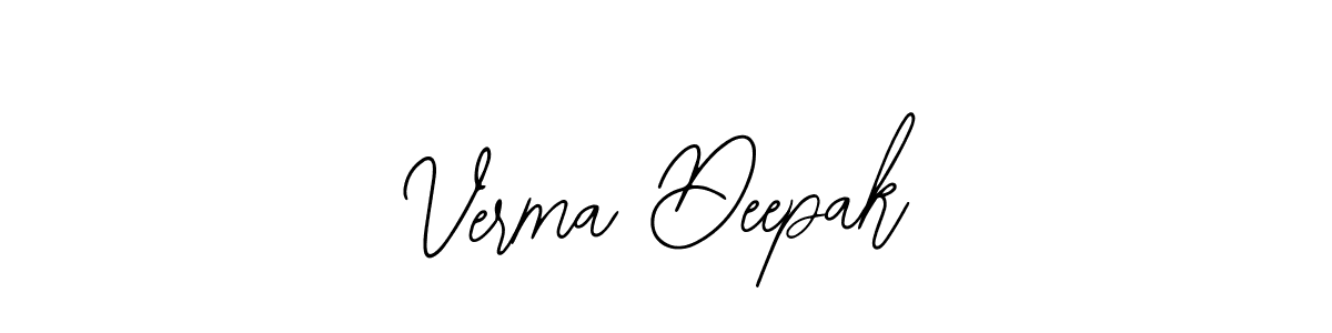 How to make Verma Deepak signature? Bearetta-2O07w is a professional autograph style. Create handwritten signature for Verma Deepak name. Verma Deepak signature style 12 images and pictures png