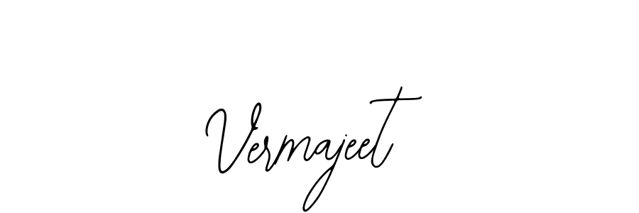 The best way (Bearetta-2O07w) to make a short signature is to pick only two or three words in your name. The name Vermajeet include a total of six letters. For converting this name. Vermajeet signature style 12 images and pictures png