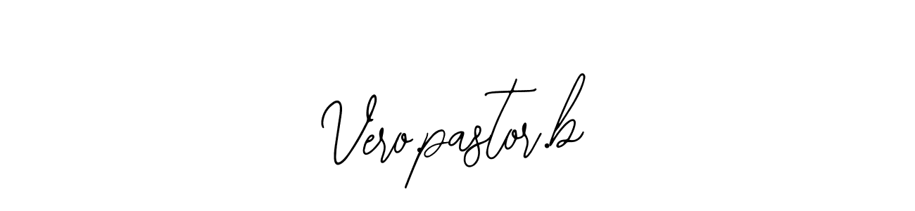 if you are searching for the best signature style for your name Vero.pastor.b. so please give up your signature search. here we have designed multiple signature styles  using Bearetta-2O07w. Vero.pastor.b signature style 12 images and pictures png