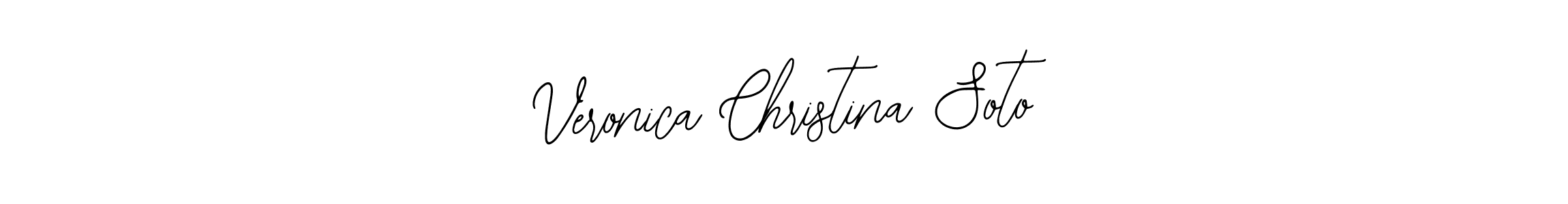 Make a beautiful signature design for name Veronica Christina Soto. Use this online signature maker to create a handwritten signature for free. Veronica Christina Soto signature style 12 images and pictures png