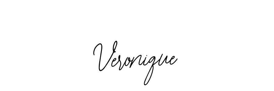 You should practise on your own different ways (Bearetta-2O07w) to write your name (Veronique) in signature. don't let someone else do it for you. Veronique signature style 12 images and pictures png