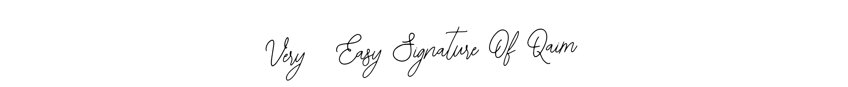 How to make Very   Easy Signature Of Qaim name signature. Use Bearetta-2O07w style for creating short signs online. This is the latest handwritten sign. Very   Easy Signature Of Qaim signature style 12 images and pictures png