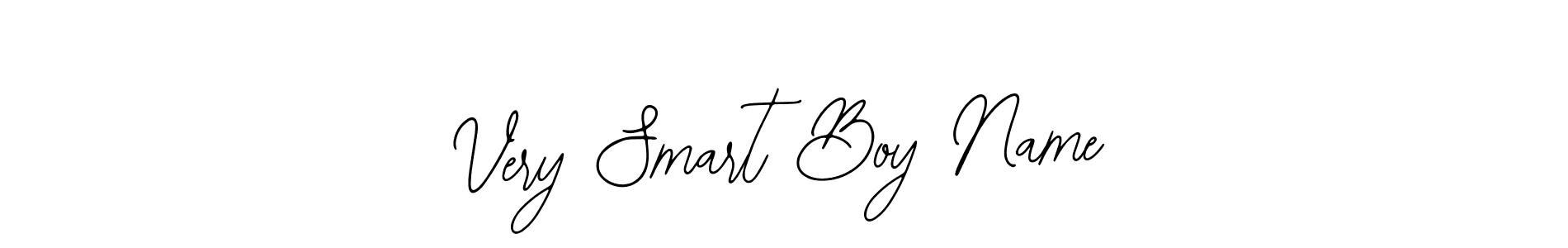 The best way (Bearetta-2O07w) to make a short signature is to pick only two or three words in your name. The name Very Smart Boy Name include a total of six letters. For converting this name. Very Smart Boy Name signature style 12 images and pictures png