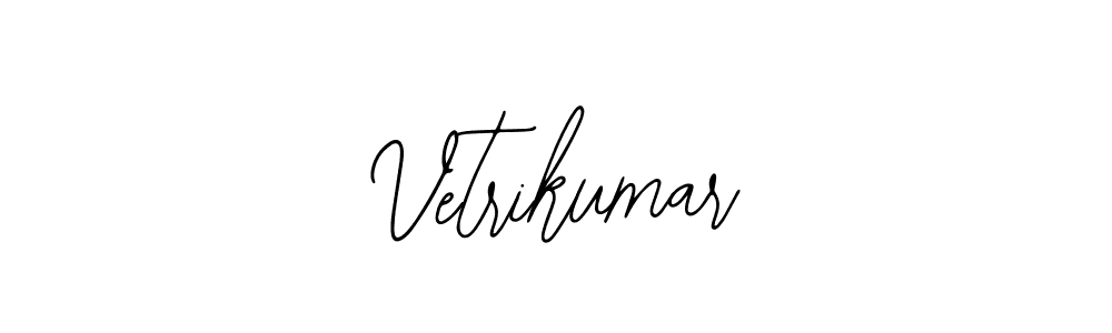 Create a beautiful signature design for name Vetrikumar. With this signature (Bearetta-2O07w) fonts, you can make a handwritten signature for free. Vetrikumar signature style 12 images and pictures png