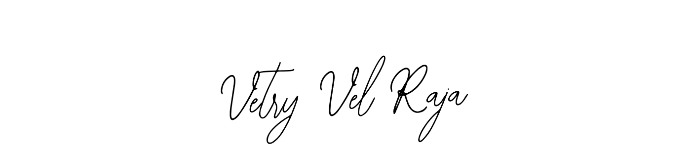 Similarly Bearetta-2O07w is the best handwritten signature design. Signature creator online .You can use it as an online autograph creator for name Vetry Vel Raja. Vetry Vel Raja signature style 12 images and pictures png
