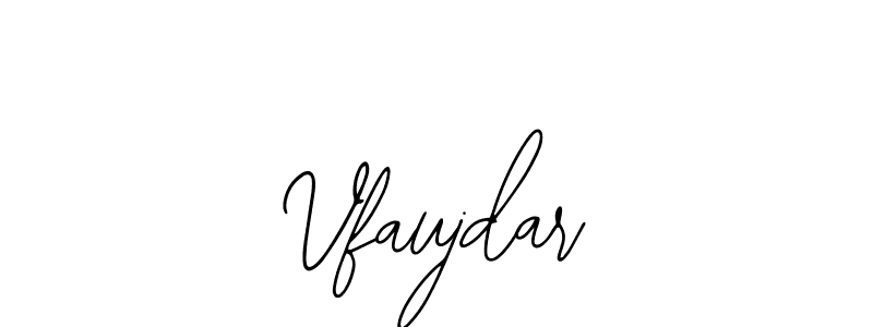 Make a beautiful signature design for name Vfaujdar. Use this online signature maker to create a handwritten signature for free. Vfaujdar signature style 12 images and pictures png