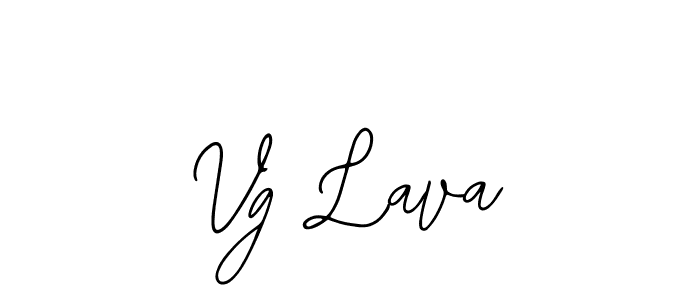 How to make Vg Lava name signature. Use Bearetta-2O07w style for creating short signs online. This is the latest handwritten sign. Vg Lava signature style 12 images and pictures png