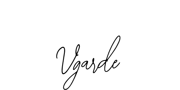 Vgarde stylish signature style. Best Handwritten Sign (Bearetta-2O07w) for my name. Handwritten Signature Collection Ideas for my name Vgarde. Vgarde signature style 12 images and pictures png