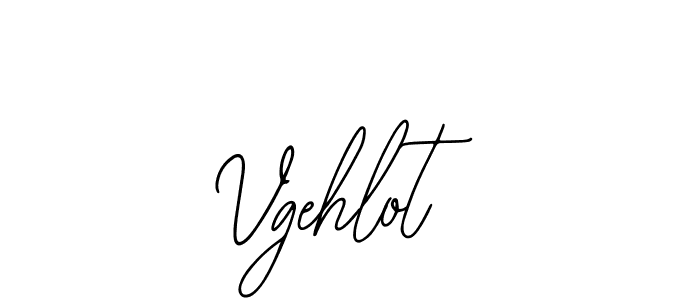 You should practise on your own different ways (Bearetta-2O07w) to write your name (Vgehlot) in signature. don't let someone else do it for you. Vgehlot signature style 12 images and pictures png