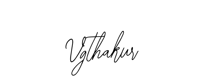 Use a signature maker to create a handwritten signature online. With this signature software, you can design (Bearetta-2O07w) your own signature for name Vgthakur. Vgthakur signature style 12 images and pictures png