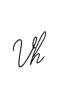 Create a beautiful signature design for name Vh. With this signature (Bearetta-2O07w) fonts, you can make a handwritten signature for free. Vh signature style 12 images and pictures png