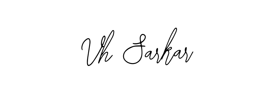 Make a beautiful signature design for name Vh Sarkar. With this signature (Bearetta-2O07w) style, you can create a handwritten signature for free. Vh Sarkar signature style 12 images and pictures png