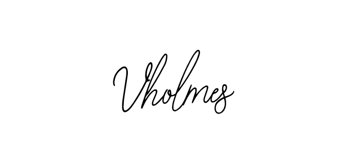 Make a beautiful signature design for name Vholmes. Use this online signature maker to create a handwritten signature for free. Vholmes signature style 12 images and pictures png