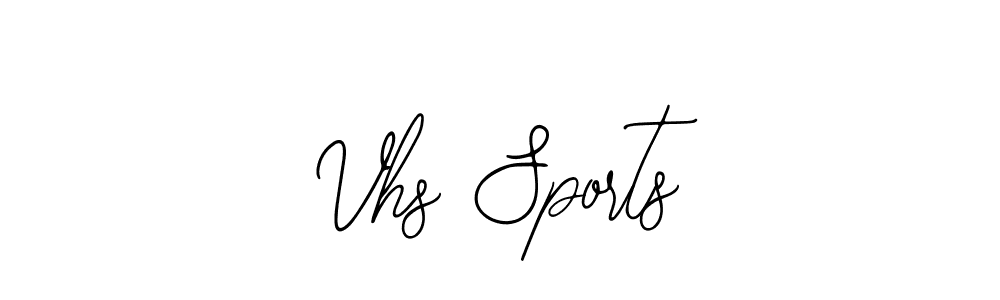 Similarly Bearetta-2O07w is the best handwritten signature design. Signature creator online .You can use it as an online autograph creator for name Vhs Sports. Vhs Sports signature style 12 images and pictures png