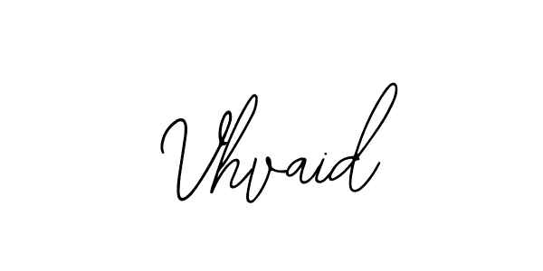 How to Draw Vhvaid signature style? Bearetta-2O07w is a latest design signature styles for name Vhvaid. Vhvaid signature style 12 images and pictures png