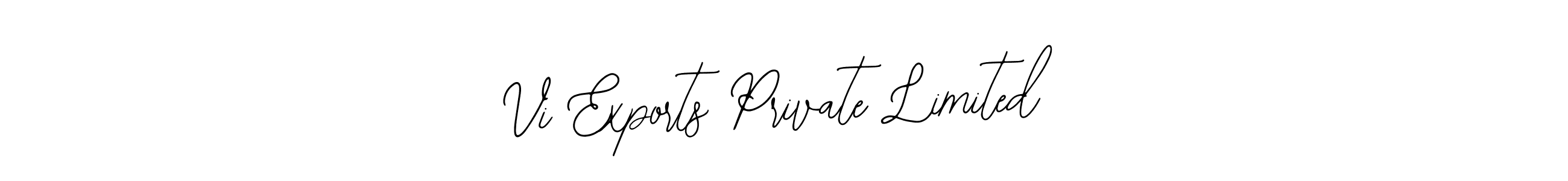 Also we have Vi Exports Private Limited name is the best signature style. Create professional handwritten signature collection using Bearetta-2O07w autograph style. Vi Exports Private Limited signature style 12 images and pictures png