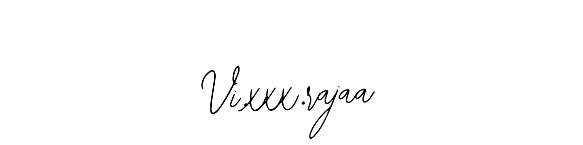 The best way (Bearetta-2O07w) to make a short signature is to pick only two or three words in your name. The name Vi.xxx.rajaa include a total of six letters. For converting this name. Vi.xxx.rajaa signature style 12 images and pictures png