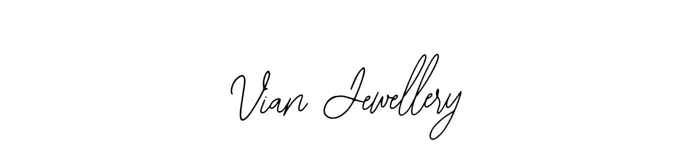 Create a beautiful signature design for name Vian Jewellery. With this signature (Bearetta-2O07w) fonts, you can make a handwritten signature for free. Vian Jewellery signature style 12 images and pictures png