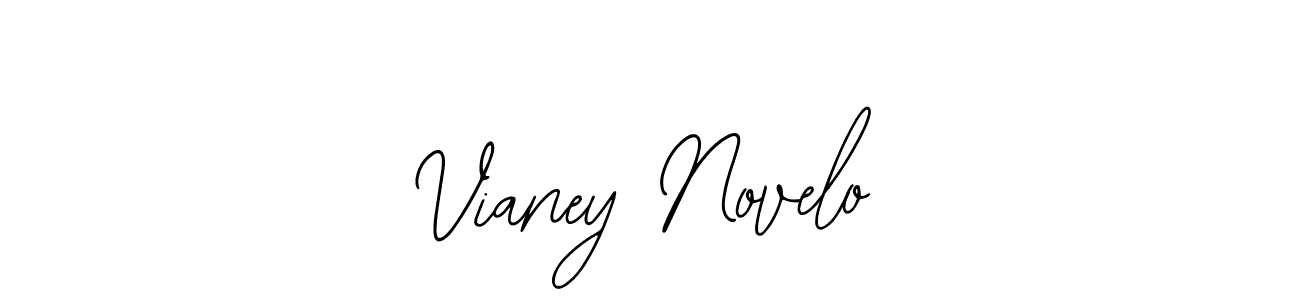 Design your own signature with our free online signature maker. With this signature software, you can create a handwritten (Bearetta-2O07w) signature for name Vianey Novelo. Vianey Novelo signature style 12 images and pictures png