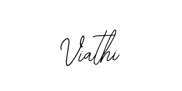 Create a beautiful signature design for name Viathi. With this signature (Bearetta-2O07w) fonts, you can make a handwritten signature for free. Viathi signature style 12 images and pictures png