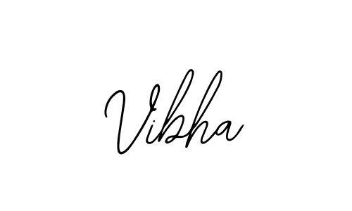 How to Draw Vibha signature style? Bearetta-2O07w is a latest design signature styles for name Vibha. Vibha signature style 12 images and pictures png