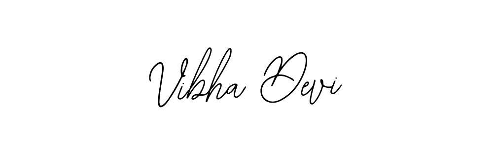 Also we have Vibha Devi name is the best signature style. Create professional handwritten signature collection using Bearetta-2O07w autograph style. Vibha Devi signature style 12 images and pictures png