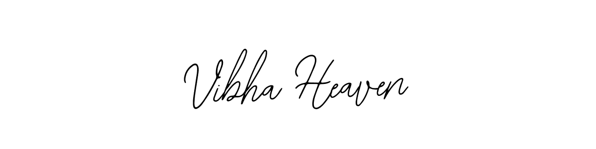 This is the best signature style for the Vibha Heaven name. Also you like these signature font (Bearetta-2O07w). Mix name signature. Vibha Heaven signature style 12 images and pictures png