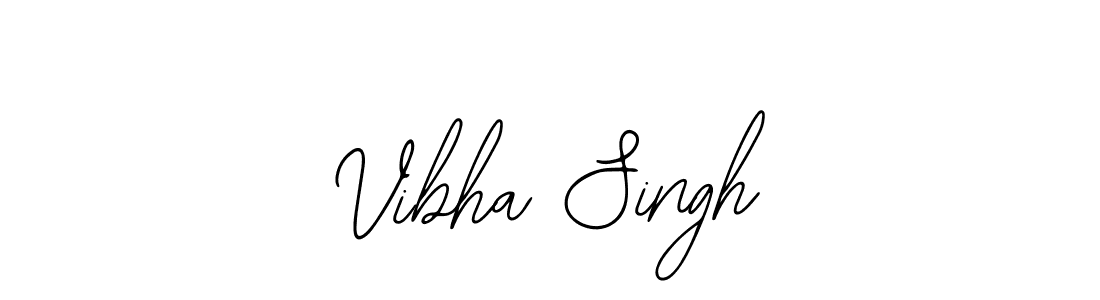 How to Draw Vibha Singh signature style? Bearetta-2O07w is a latest design signature styles for name Vibha Singh. Vibha Singh signature style 12 images and pictures png