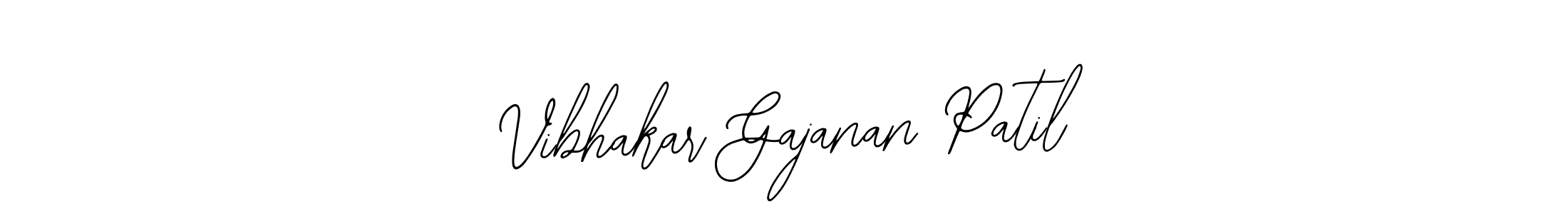 Create a beautiful signature design for name Vibhakar Gajanan Patil. With this signature (Bearetta-2O07w) fonts, you can make a handwritten signature for free. Vibhakar Gajanan Patil signature style 12 images and pictures png
