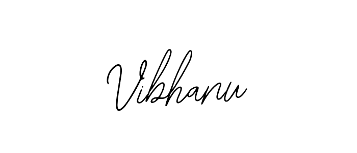 Make a beautiful signature design for name Vibhanu. With this signature (Bearetta-2O07w) style, you can create a handwritten signature for free. Vibhanu signature style 12 images and pictures png