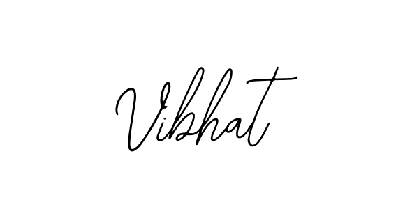 You can use this online signature creator to create a handwritten signature for the name Vibhat. This is the best online autograph maker. Vibhat signature style 12 images and pictures png