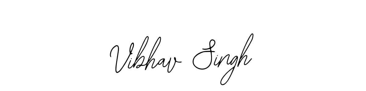 The best way (Bearetta-2O07w) to make a short signature is to pick only two or three words in your name. The name Vibhav Singh include a total of six letters. For converting this name. Vibhav Singh signature style 12 images and pictures png