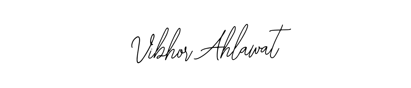 The best way (Bearetta-2O07w) to make a short signature is to pick only two or three words in your name. The name Vibhor Ahlawat include a total of six letters. For converting this name. Vibhor Ahlawat signature style 12 images and pictures png