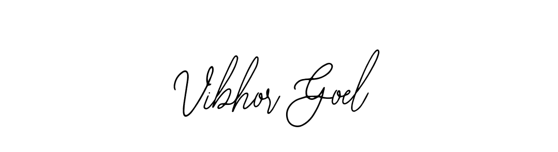 Make a beautiful signature design for name Vibhor Goel. With this signature (Bearetta-2O07w) style, you can create a handwritten signature for free. Vibhor Goel signature style 12 images and pictures png