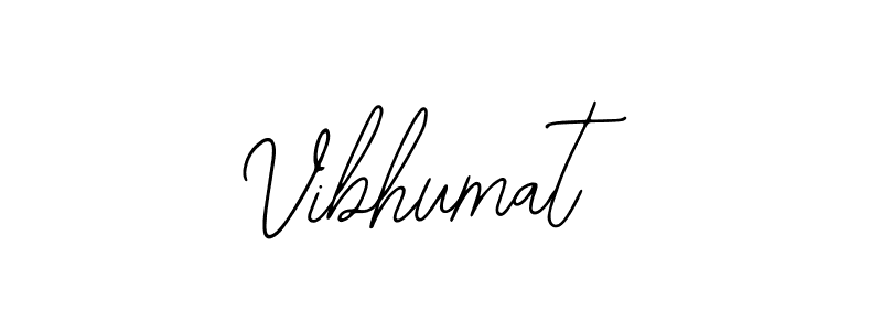 How to make Vibhumat signature? Bearetta-2O07w is a professional autograph style. Create handwritten signature for Vibhumat name. Vibhumat signature style 12 images and pictures png