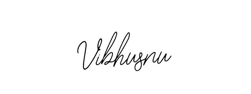 Create a beautiful signature design for name Vibhusnu. With this signature (Bearetta-2O07w) fonts, you can make a handwritten signature for free. Vibhusnu signature style 12 images and pictures png