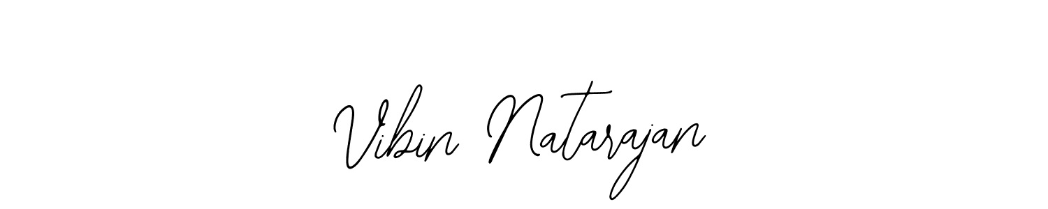Also we have Vibin Natarajan name is the best signature style. Create professional handwritten signature collection using Bearetta-2O07w autograph style. Vibin Natarajan signature style 12 images and pictures png