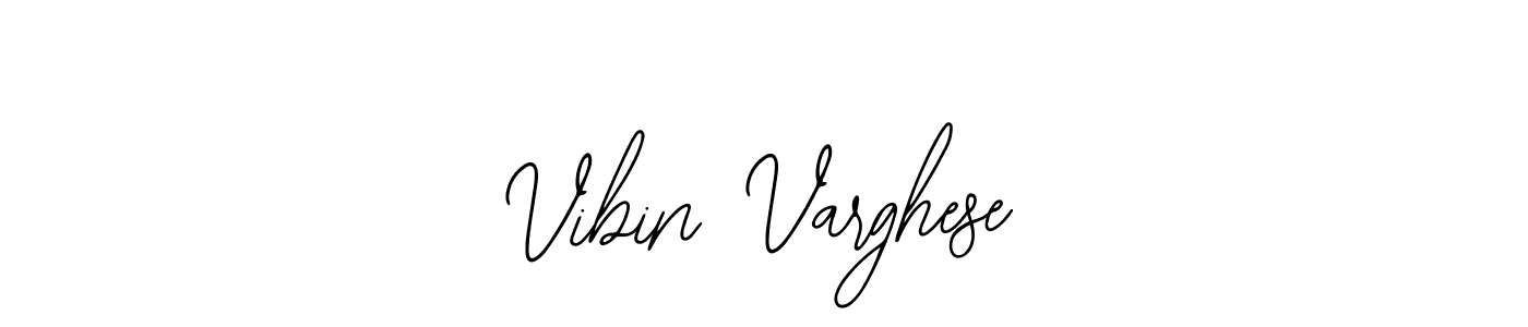 This is the best signature style for the Vibin Varghese name. Also you like these signature font (Bearetta-2O07w). Mix name signature. Vibin Varghese signature style 12 images and pictures png