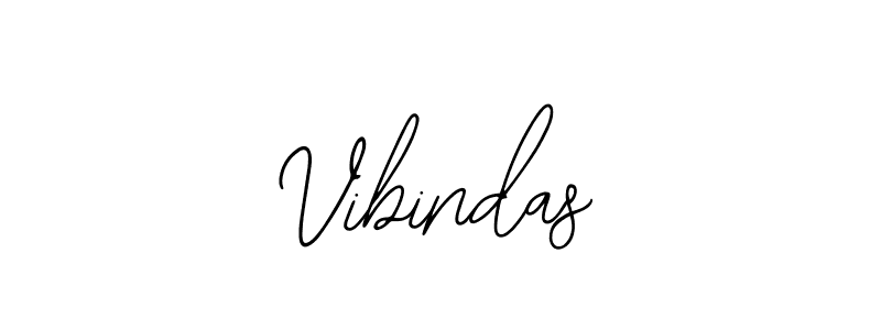 How to make Vibindas signature? Bearetta-2O07w is a professional autograph style. Create handwritten signature for Vibindas name. Vibindas signature style 12 images and pictures png