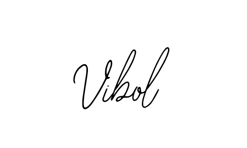 How to make Vibol signature? Bearetta-2O07w is a professional autograph style. Create handwritten signature for Vibol name. Vibol signature style 12 images and pictures png