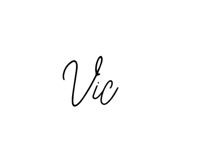 It looks lik you need a new signature style for name Vic . Design unique handwritten (Bearetta-2O07w) signature with our free signature maker in just a few clicks. Vic  signature style 12 images and pictures png