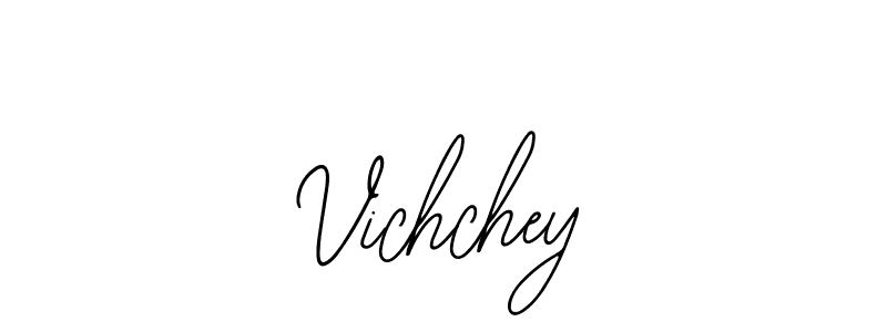 if you are searching for the best signature style for your name Vichchey. so please give up your signature search. here we have designed multiple signature styles  using Bearetta-2O07w. Vichchey signature style 12 images and pictures png