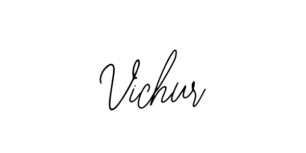Vichur stylish signature style. Best Handwritten Sign (Bearetta-2O07w) for my name. Handwritten Signature Collection Ideas for my name Vichur. Vichur signature style 12 images and pictures png